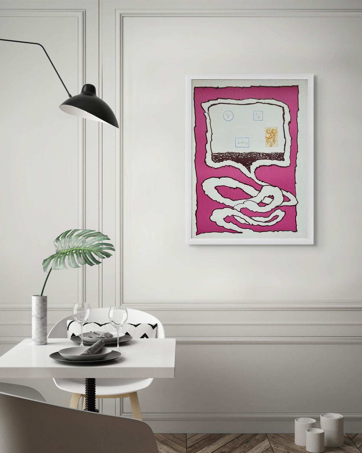 Pierre Alechinsky 75x55.5cm