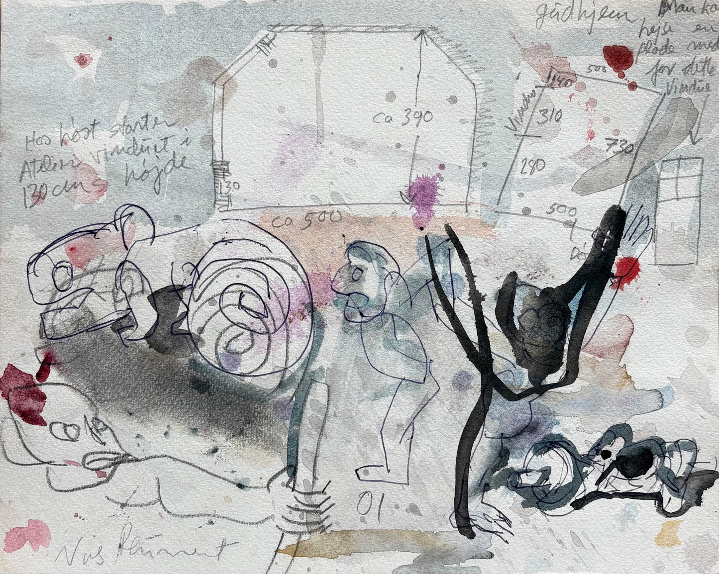 Niels Reumert 30x21 cm