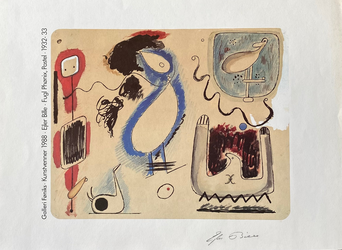 Ejler Bille 55x40cm