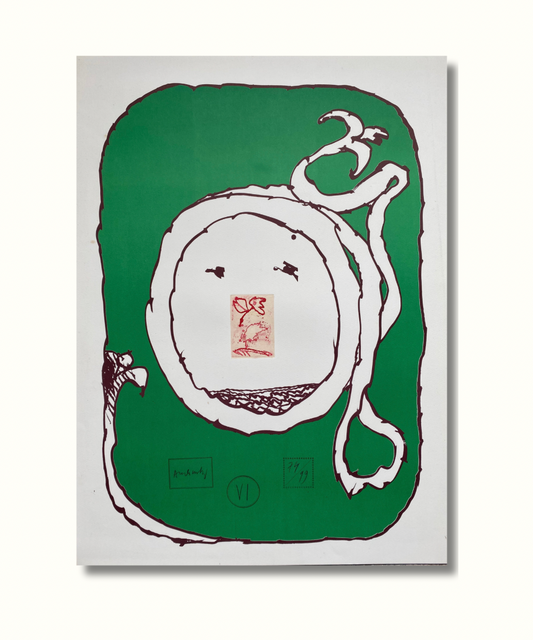 Pierre Alechinsky 65x50