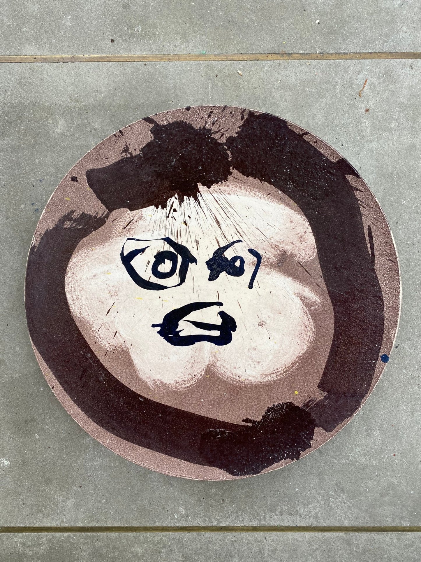 Niels Reumert keramisk fad - Sea by Sevel