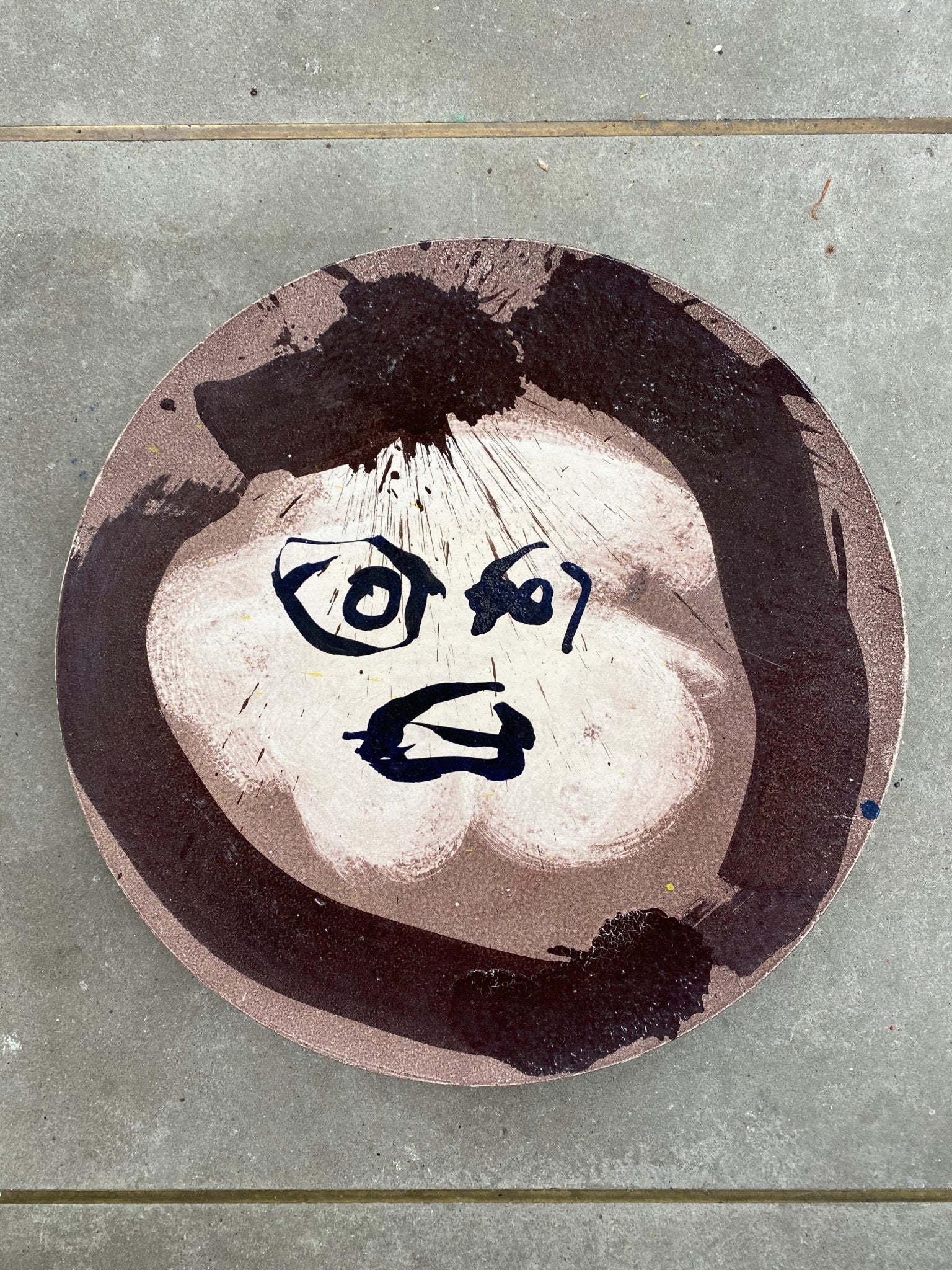 Niels Reumert keramisk fad - Sea by Sevel