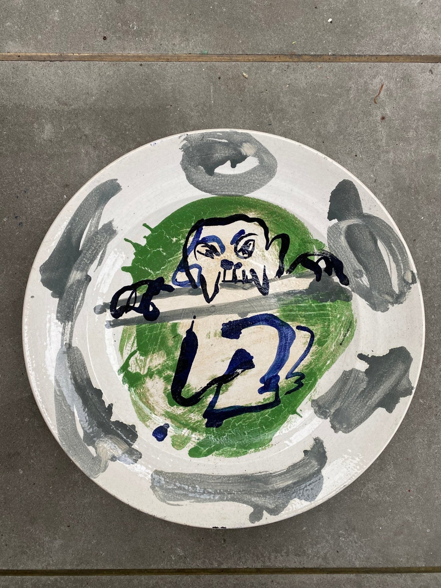 Niels Reumert keramisk fad - Sea by Sevel