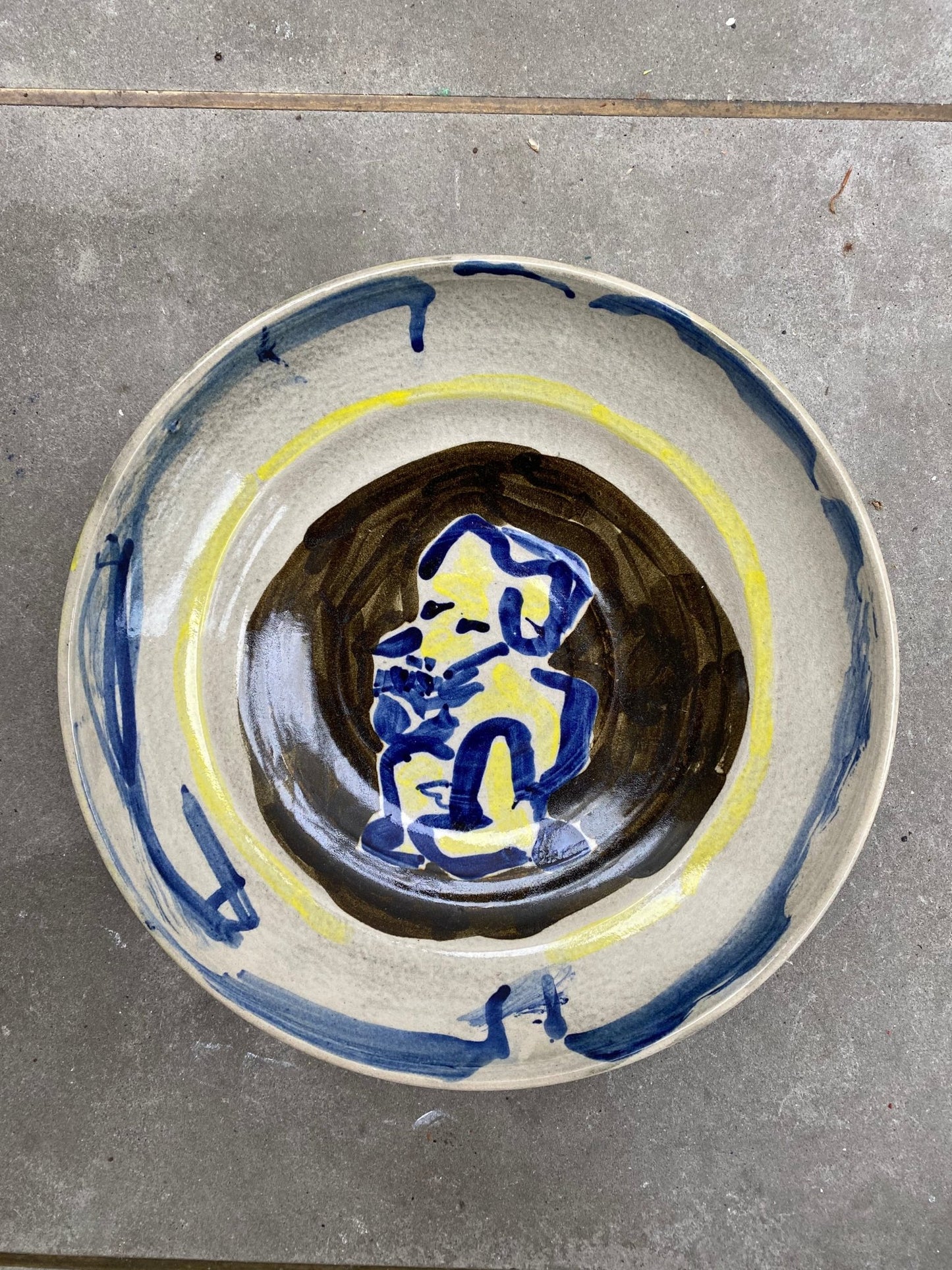 Niels Reumert keramisk fad - Sea by Sevel