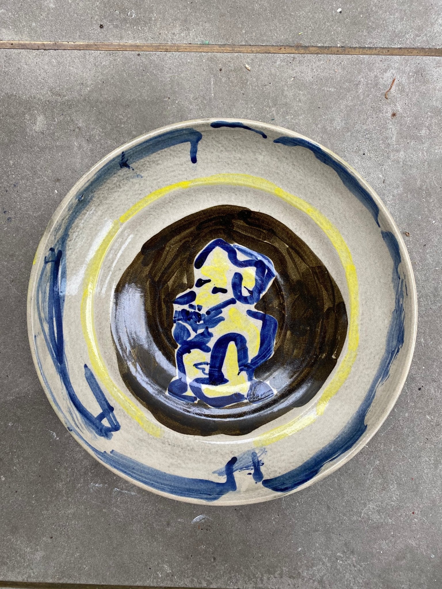 Niels Reumert keramisk fad - Sea by Sevel