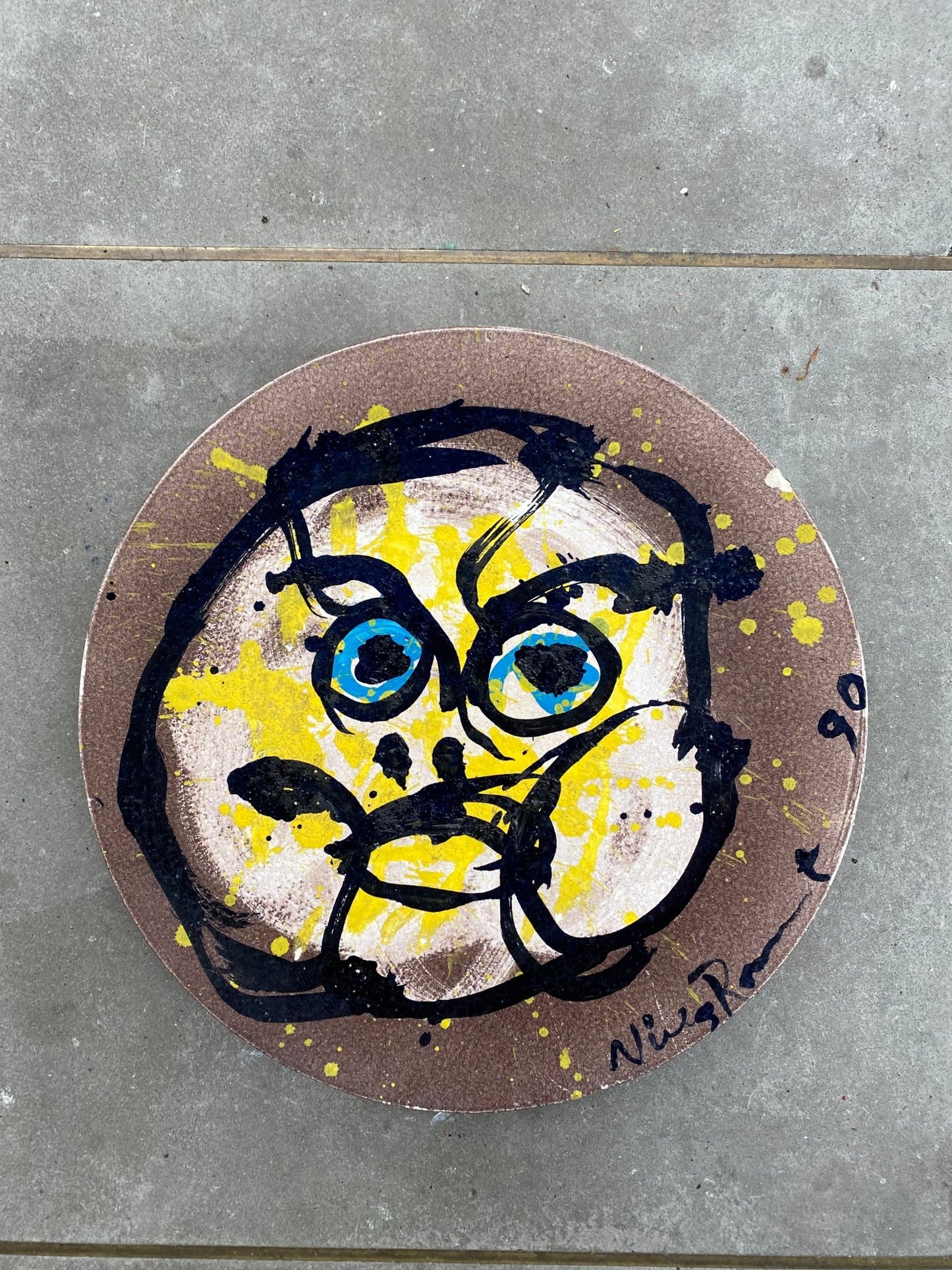 Niels Reumert keramisk fad - Sea by Sevel