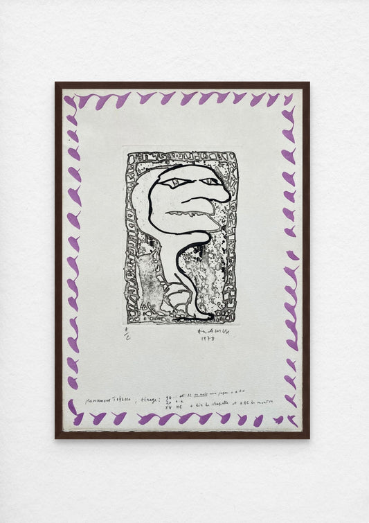 Pierre Alechinsky 46x32 cm