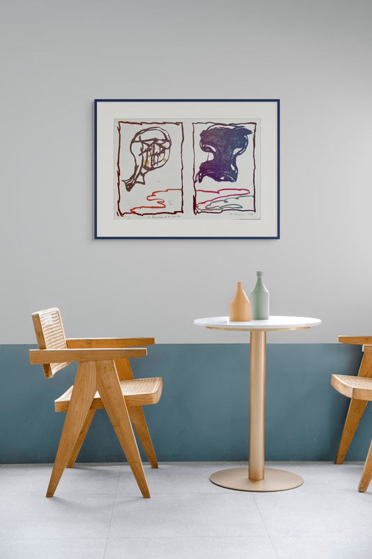 Pierre Alechinsky 31x44cm